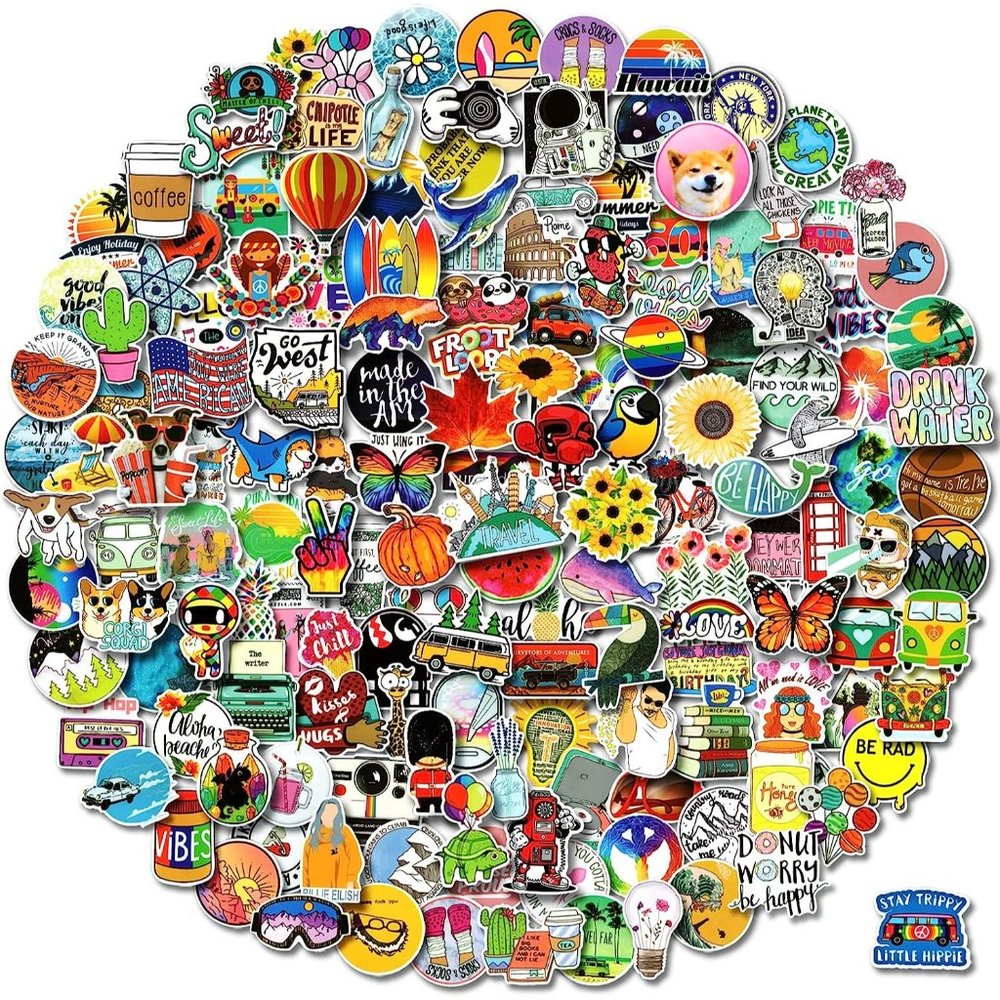 Stickers for Teens Girls Kids 300 PCS Stickers Pack Colorful VSCO Stickers